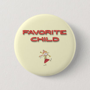 Favourite Child 6 Cm Round Badge