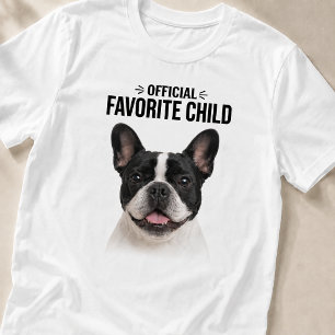 Favourite Child Custom Minimalist Pet Portrait T-Shirt