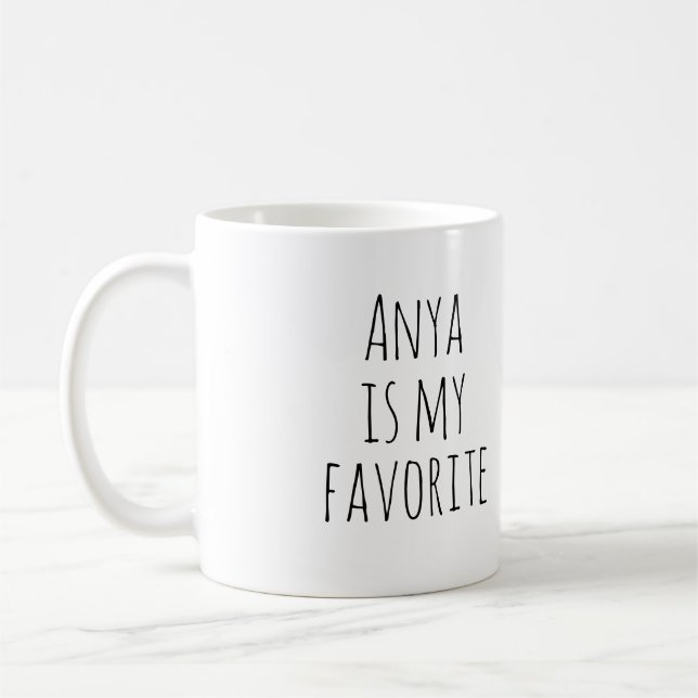 Favourite Child Mug Funny Mum Gift for Mother's Da (Left)