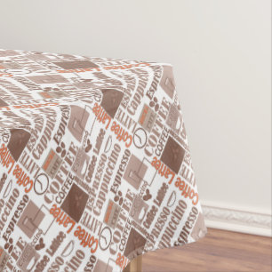 Favourite coffee tablecloth