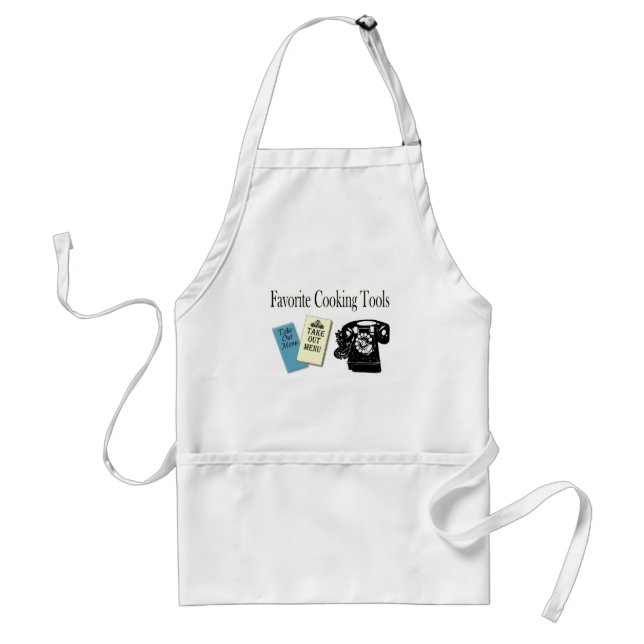 favourite cooking tools standard apron (Front)