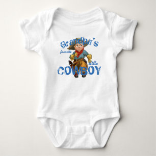 favourite cowboy body suit baby bodysuit