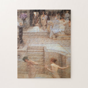 Favourite Custom by Lawrence Alma-Tadema Jigsaw Puzzle