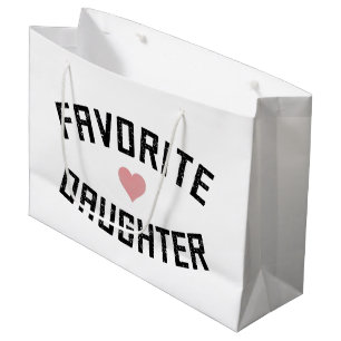 Favourite Daughter Family Reunion Funny Gifts Large Gift Bag