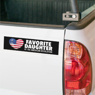 Favourite Daughter of the American Revolution DAR Bumper Sticker
