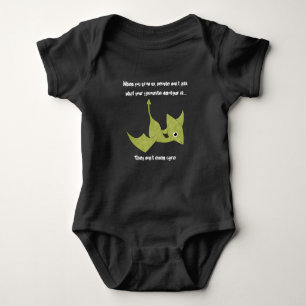 Favourite Dinosaur featuring the Pterodactyl Baby Bodysuit