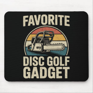 Favourite Disc Golf Gadget Joke Disc Golf _1 Mouse Mat