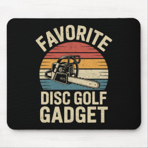 Favourite Disc Golf Gadget Joke Disc Golf _6 Mouse Mat