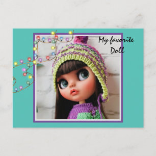 Favourite dolls, dolls Blythe doll Postcard