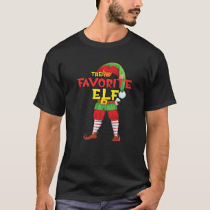 Favourite Elf Matching Family Group Christmas Part T-Shirt