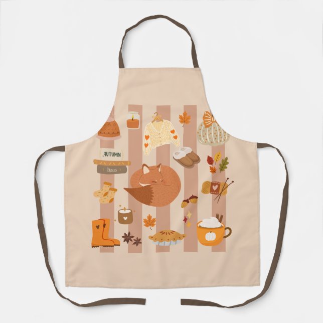  Favourite Fall Things Apron (Front)