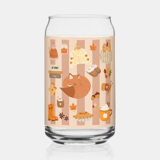 Favourite Fall Things Can Glass
