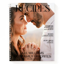 Favourite Family Recipes 2 Photo Magazine Cover No