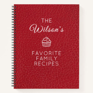 Favourite Family Recipes Notebook