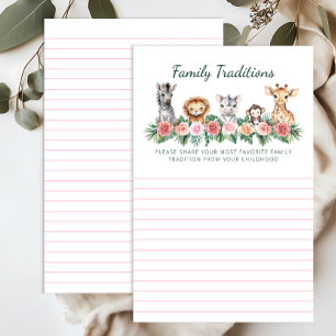 Favourite Family Tradition Baby Shower Sheets