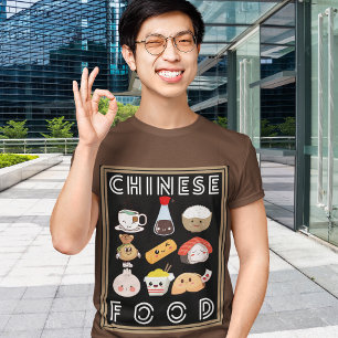 Favourite Foods Around the Globe Collection Style T-Shirt