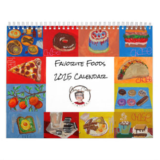 Favourite Foods Calendar