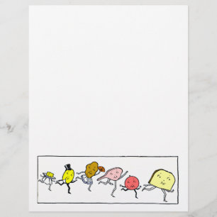 Favourite Foods Vintage Kitchen Art