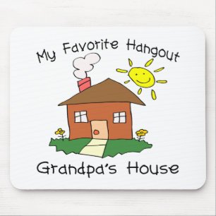 Favourite Hangout Grandpa's House Mouse Mat