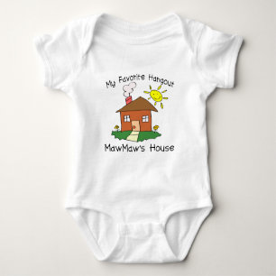 Favourite Hangout MawMaw's House Baby Bodysuit