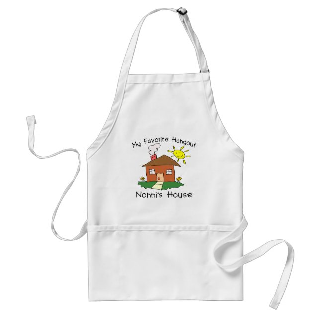 Favourite Hangout Nonni's House Standard Apron (Front)