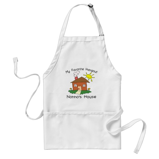 Favourite Hangout Nonno's House Standard Apron (Front)