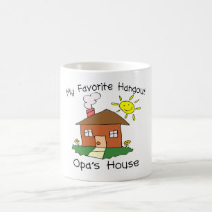 Favourite Hangout Opa's House Coffee Mug