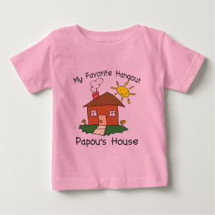 Favourite Hangout Papou's House Baby T-Shirt