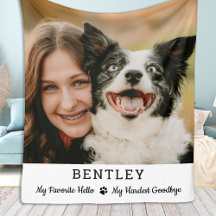 Favourite Hello Custom Photo Pet Dog Memorial