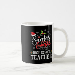 Favourite High School Teacher Christmas Party Gift Coffee Mug