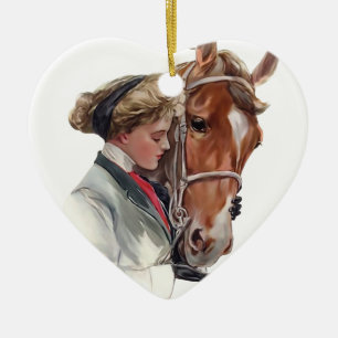 Favourite Horse Ceramic Tree Decoration