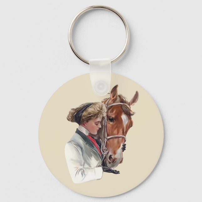 Favourite Horse Key Ring (Front)
