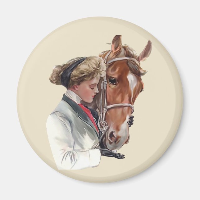 Favourite Horse Magnet (Front)