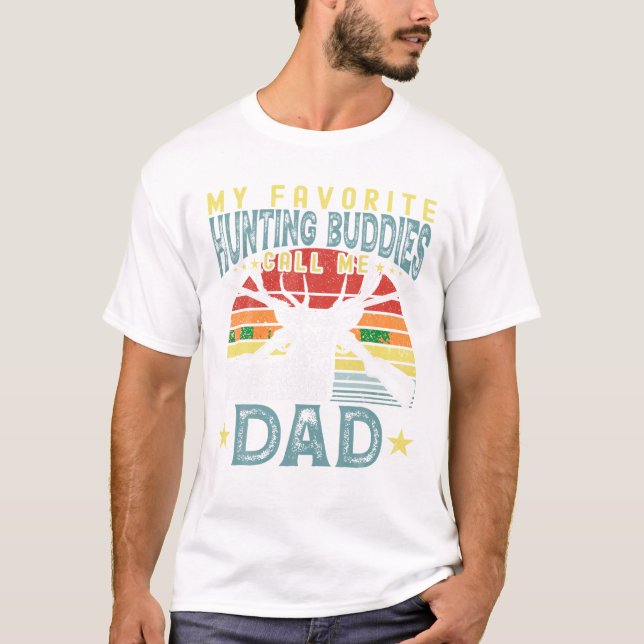 Favourite Hunting Buddies Call T-Shirt (Front)