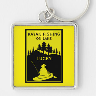  Favourite Kayak Lake And River Fishing Key Ring