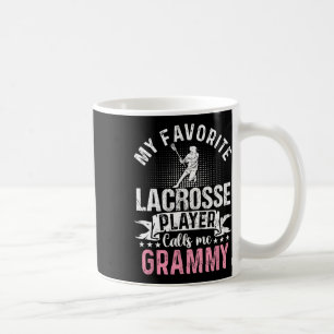 Favourite Lacrosse Player Calls Me Grammy Funny Coffee Mug