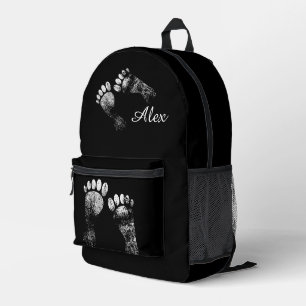 Favourite legs printed backpack