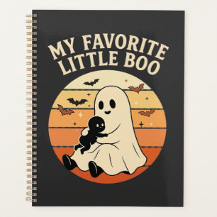 Favourite Little Boo Halloween Ghost Baby Retro Su Planner