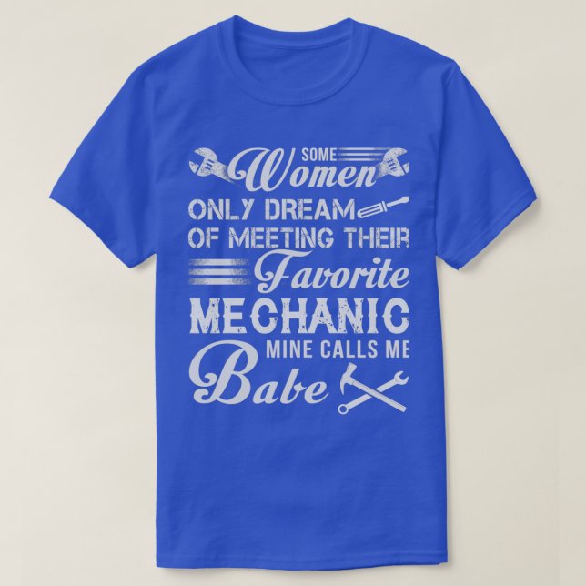 Favourite Mechanic  T-Shirt (Design Front)
