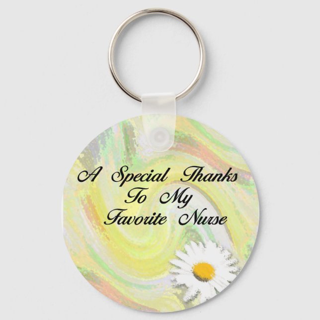 Favourite Nurse Key Ring (Front)