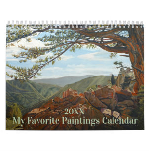 Favourite Oil Paintings Calendar for Any Year