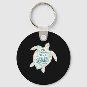 Favourite people call grandma funny mothers day key ring