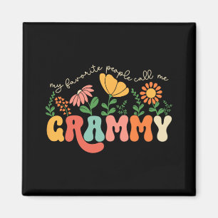 Favourite People Call Me Grammy Mothers Day Magnet