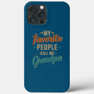 Favourite People Call Me Grandpa Vintage For Case-Mate iPhone Case