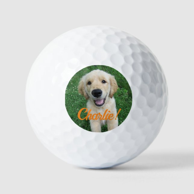 Favourite Pet Photo Golf Ball (Front)