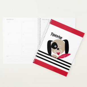 Favourite puppy planner