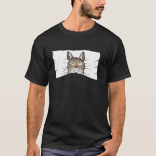Favourite Sleep Cat, Napping Domestic Shorthair Pa T-Shirt