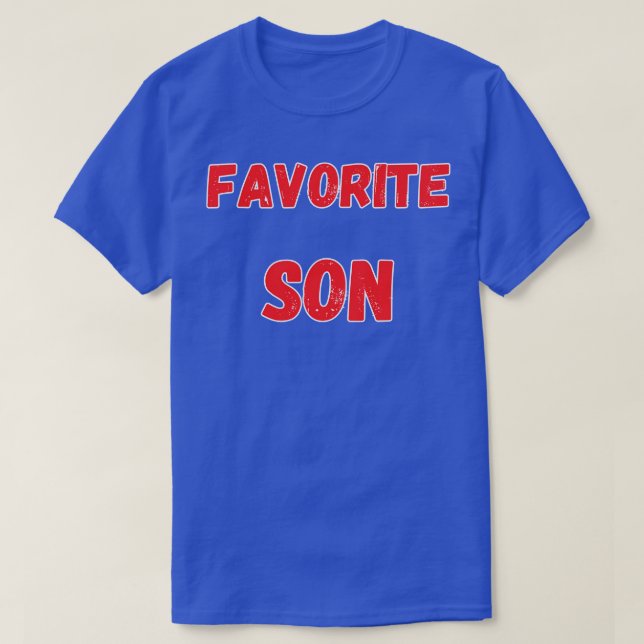 Favourite Son Design T-Shirt (Design Front)