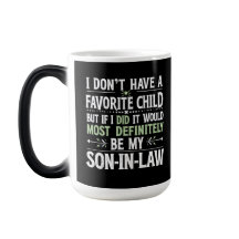 Favourite Son-in-Law Appreciation –Funny for Famil