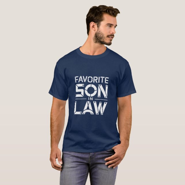 Favourite Son-in-Law T-Shirt (Front Full)
